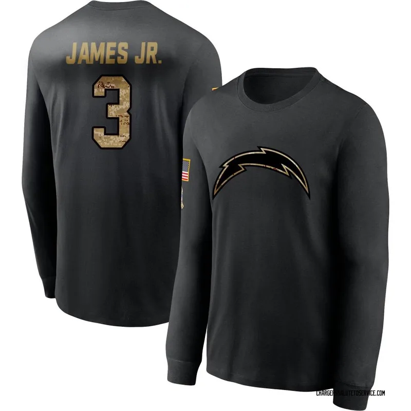 Derwin James Jr. 2020 Salute To Service Performance T-Shirt - Black -  Tshirtsedge